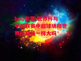 bob彩票-世界杯与中超联赛中超球场和世界杯球场一样大吗